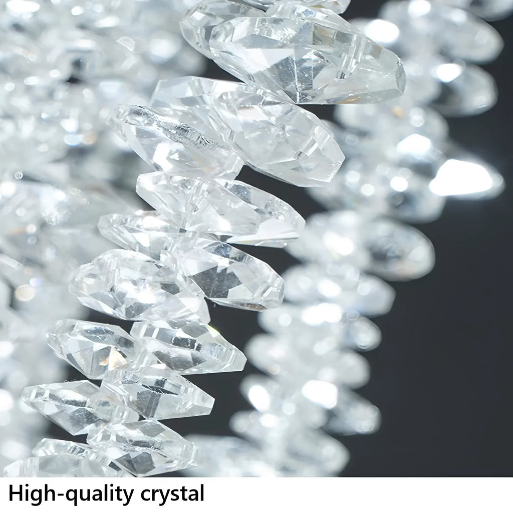 Crystal Chandelier – Nordic Modern LED for Bedroom & Bedside, Living Room | Maris Orbit by Evenlyr