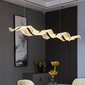 Noor Line Acrylic Chandelier Dimmable