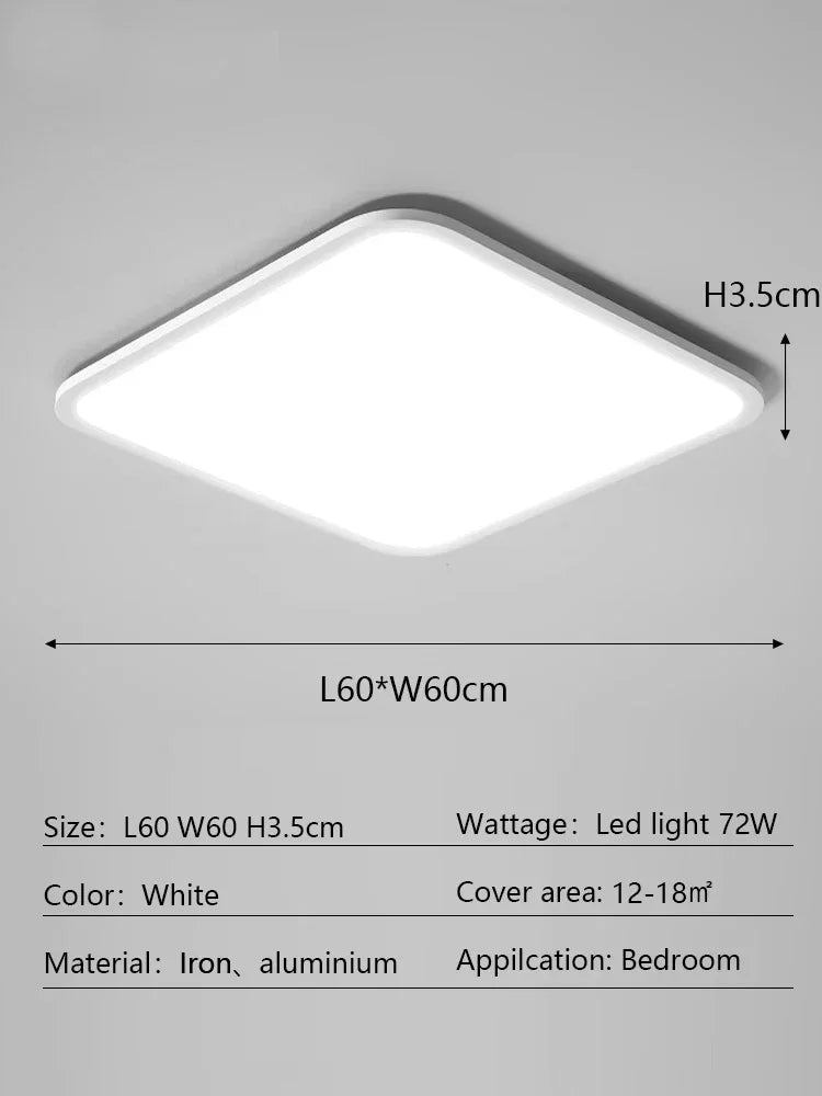 Noemi Halo Aluminum Ceiling Light