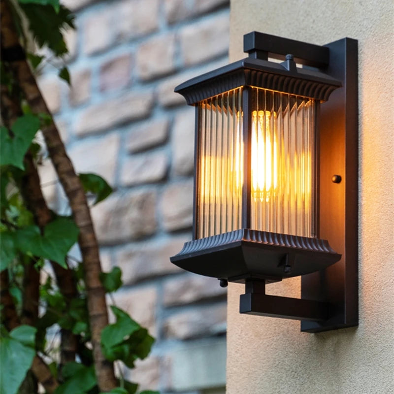 Siena Metal Outdoor Wall Light for Hotel Porch