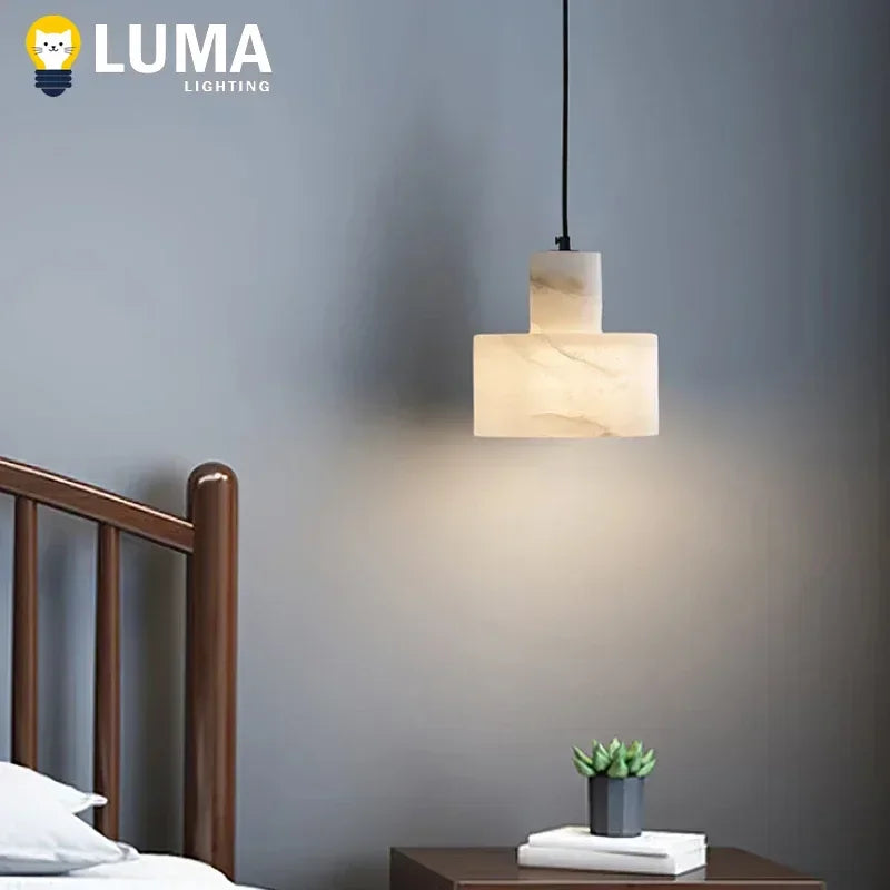 Brielle Veil Marble Pendant Light – product view 6