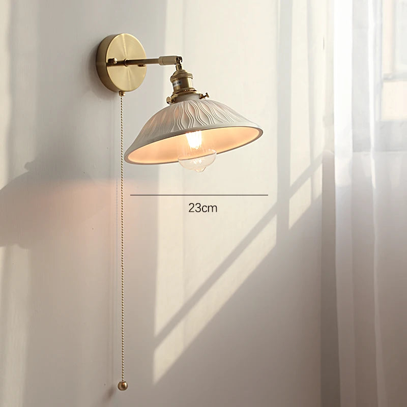 Ulric Veil Ceramic Wall Sconce