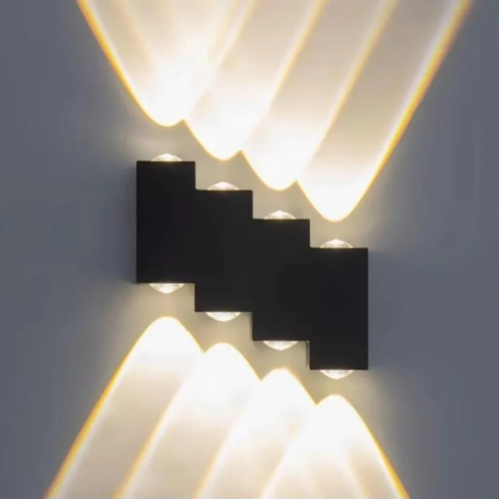 Elara Energy-Efficient Aluminum Outdoor Wall Light for Yard – IP65 – detail view 9