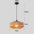 Rattan Chandelier – European Classic for Living Room, Bedroom, Dining Room | Sorella Orbit by Evenlyr