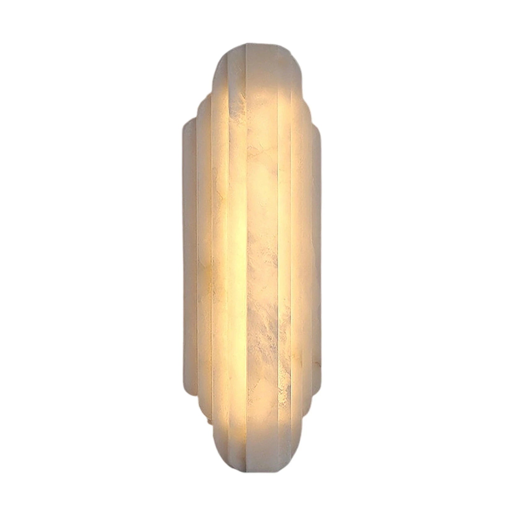 Ravena Spanish Alabaster Wall Sconce for Corridor – French Postmodern – detail view 6