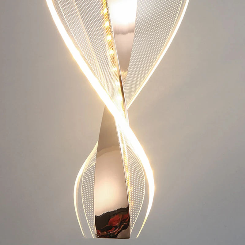 Soren Loop Acrylic Wall Sconce – Nordic – product detail 5