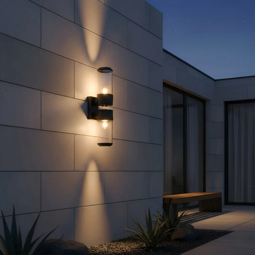 Ginevra Up-and-Down Outdoor Wall Light for Garden Wall