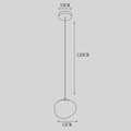 Designer Chandelier – Modern Minimalist for Living Room, Staircase, Dining Room | Sorella Arc by Evenlyr