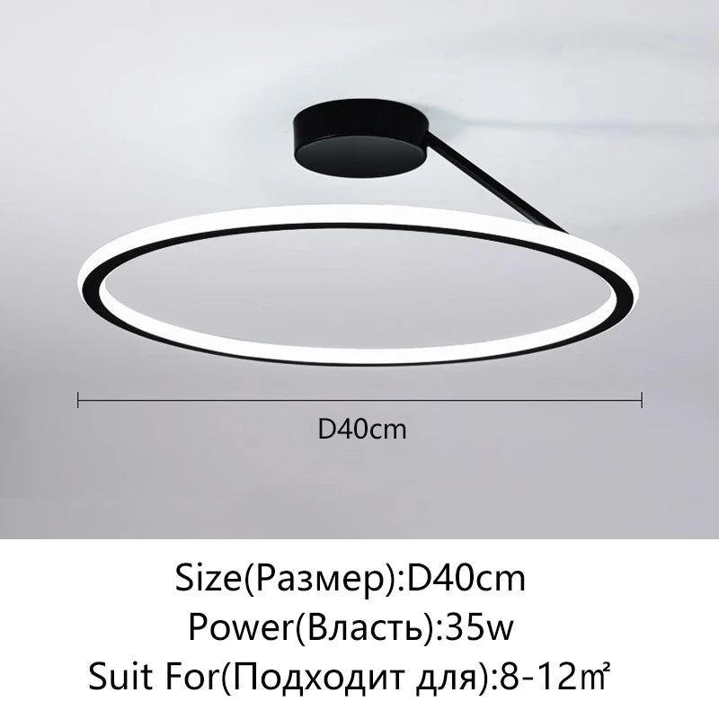 Caspian Round Modern Chandelier for Bedroom – Dimmable – detail view 11
