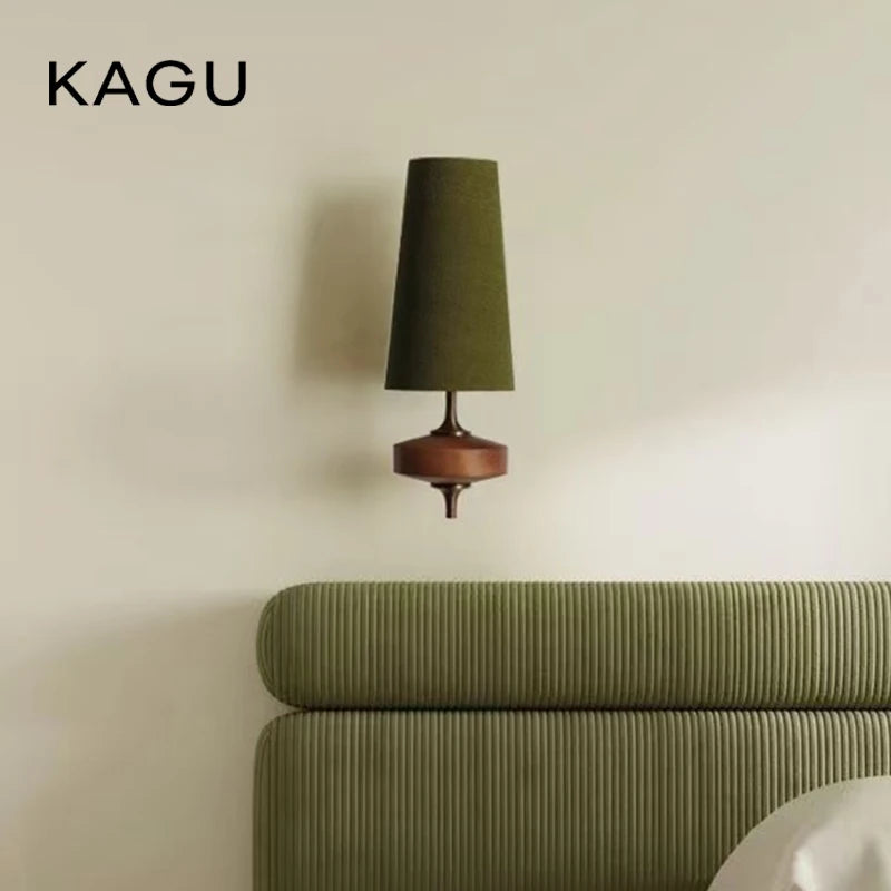 Leonie Halo Wood Wall Sconce – product view 2