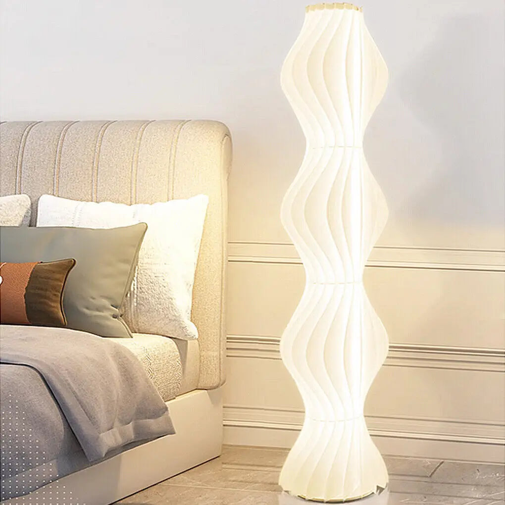 Iris Fold Aluminum Floor Lamp – Dimmable – product detail 4