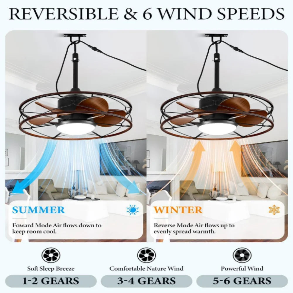 Palermo IP65 Outdoor Ceiling Fan Light for Patio – Remote Control