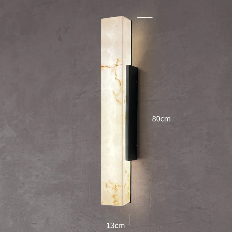 Fiore Halo Marble Wall Sconce – product view 9