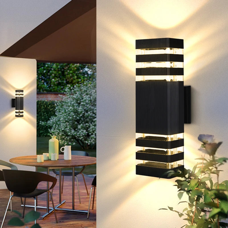 Elara E27 Up-and-Down Outdoor Wall Light for Front Door – IP65