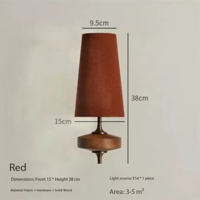 Leonie Halo Wood Wall Sconce – product view 8