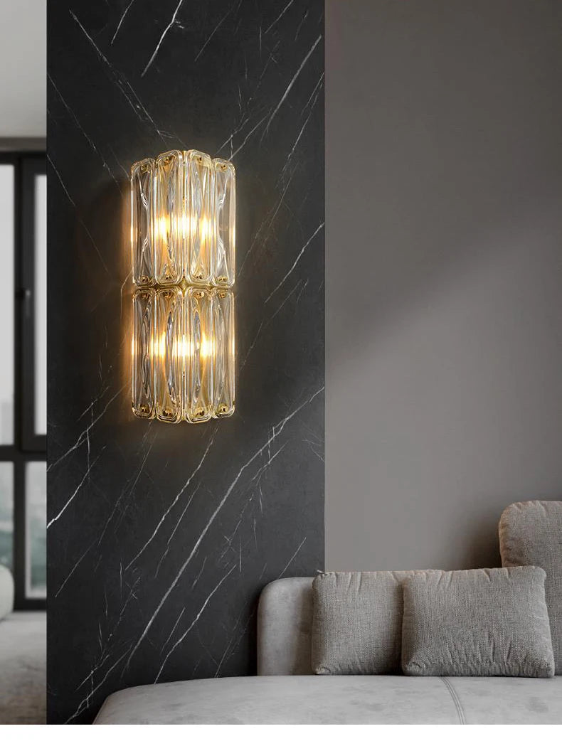 Brielle Halo Sculptural Brass Wall Sconce – product view 4