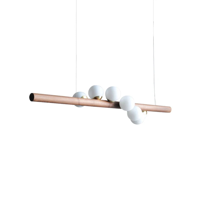 Delia Contour Glass Pendant Light – product view 4