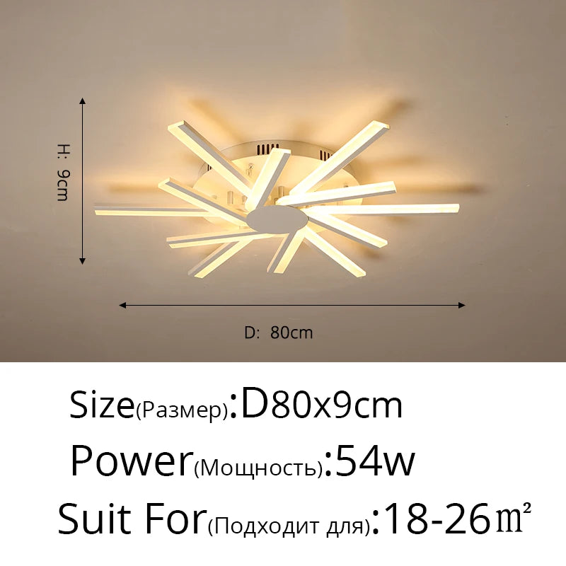Acrylic Chandelier – Modern for Bedroom & Bedside, Living Room | Alora Halo by Evenlyr