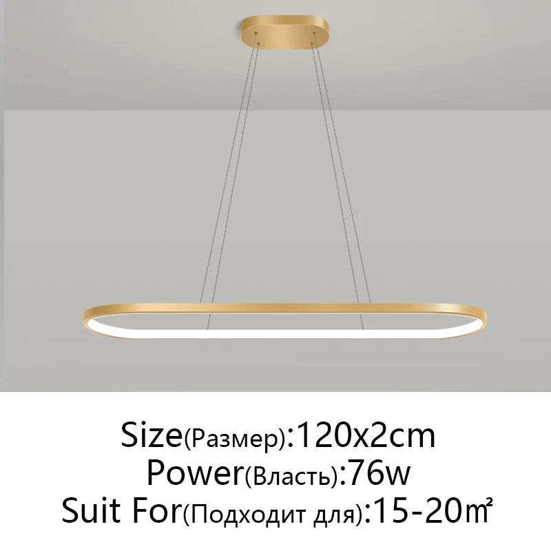Zora Cove Aluminum Chandelier – Dimmable – product detail 11