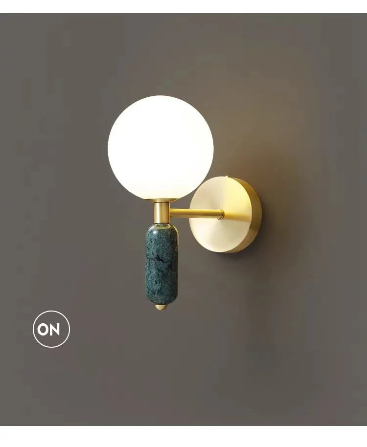 Giselle Veil Alabaster Wall Sconce – product view 9