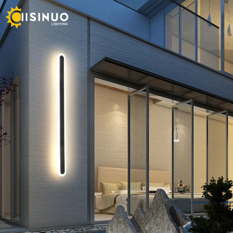 Aurelia Aluminum Outdoor Wall Sconce for Porch – IP65 – detail view 3