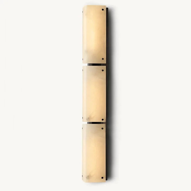 Olea Drift Marble Wall Sconce – Dimmable – product detail 2