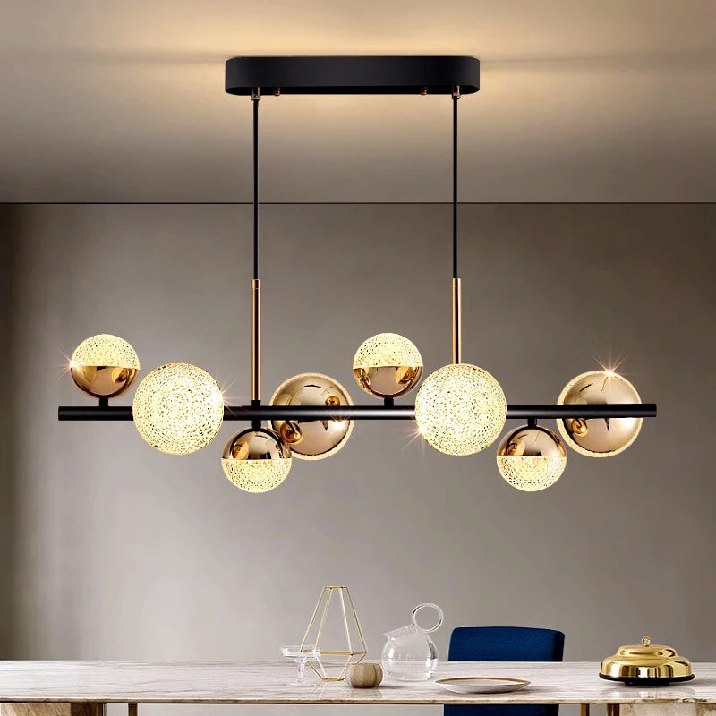 Lune Crown Iron Chandelier – Remote Control – product detail 3