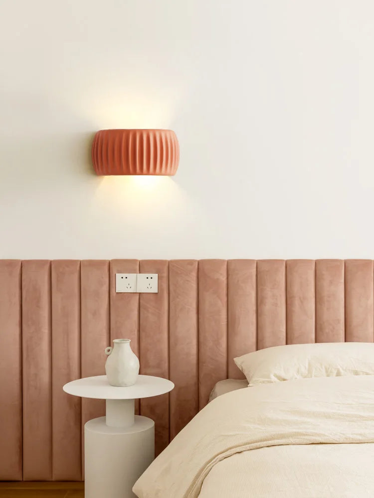 Resin Wall Sconce – Art Deco for Bedroom, Hallway, Living Room | Ophelia Beam by Evenlyr