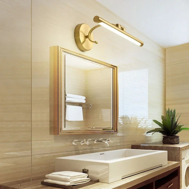 Designer LED Bathroom Vanity & Mirror Light – Modern LED for Bathroom, Bedroom & Bedside | Oriana Contour by Evenlyr