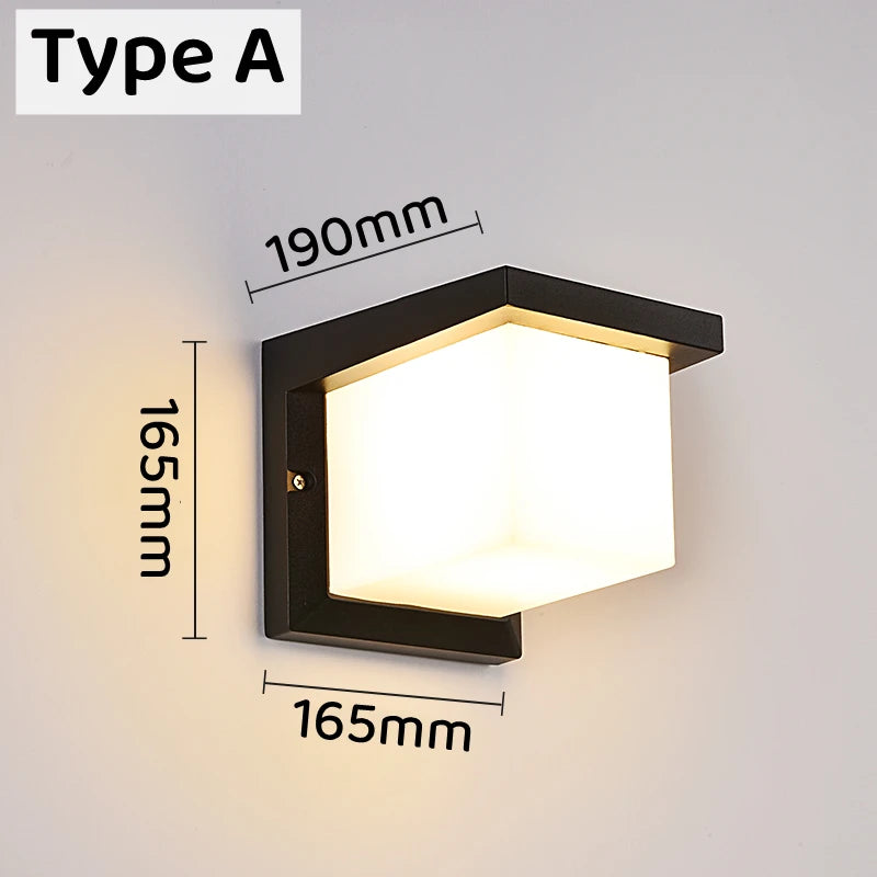 Merano E27 Outdoor Wall Light for Courtyard – IP65