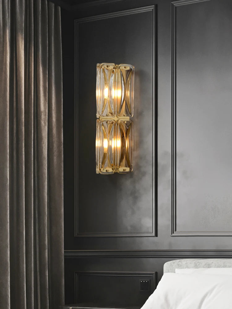 Brielle Halo Sculptural Brass Wall Sconce – product view 2