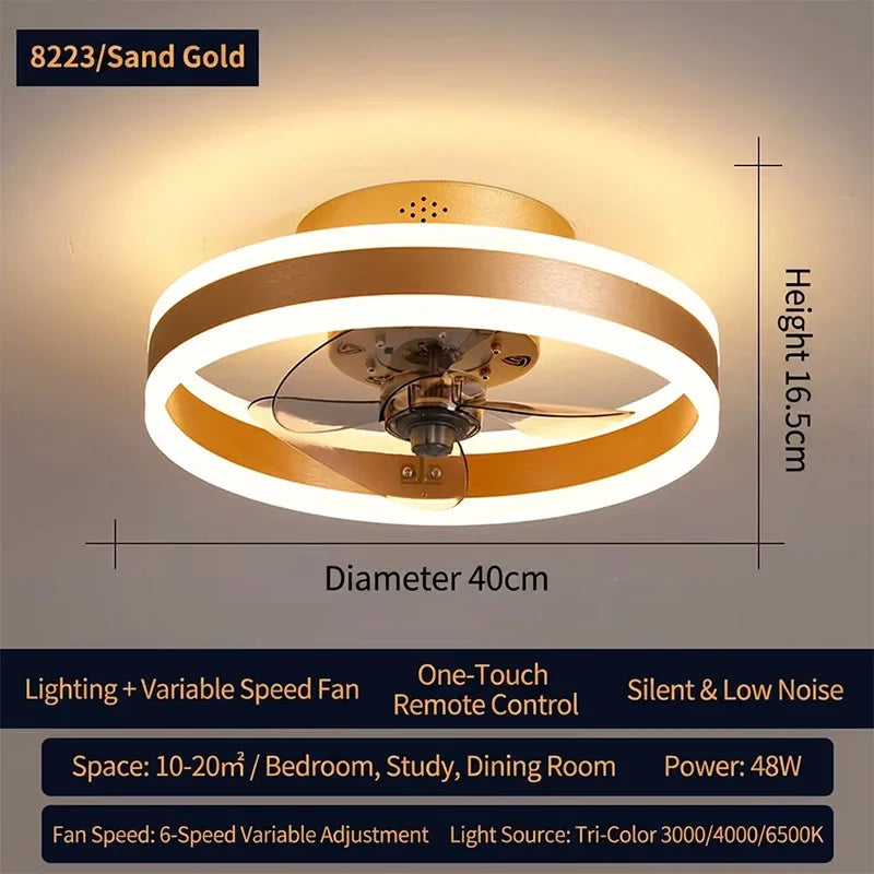 Orlena Halo Dimmable Metal Chandelier – product view 7