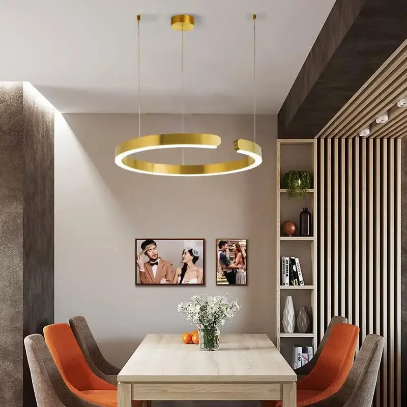 Mirel Arc Metal Pendant Light – product view 4