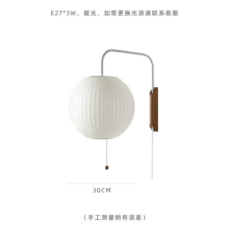 Fabric Wall Sconce – Art Deco for Bedroom, Living Room, Bathroom | Sorella Beam by Evenlyr