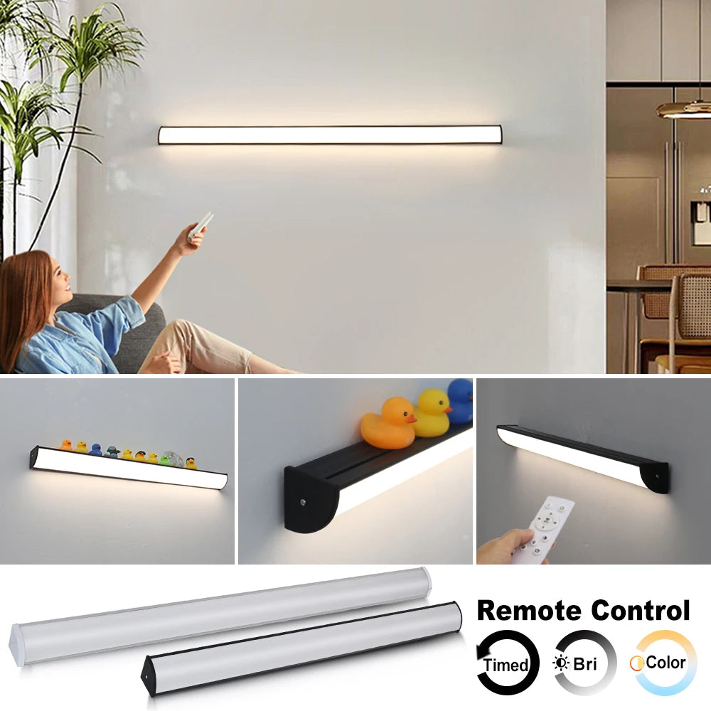 Siena IP65 Linear Outdoor Wall Light for Villa Exterior – Remote Control – detail view 6