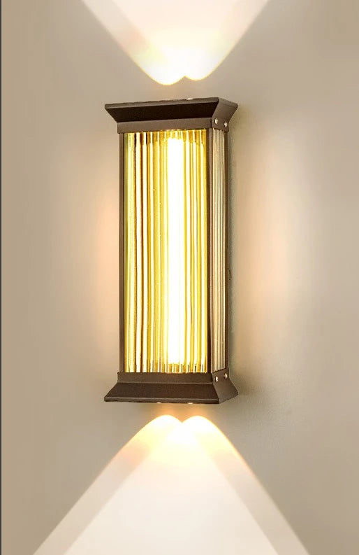 Belluno Stainless Steel Outdoor Wall Light for Exterior Wall – detail view 7