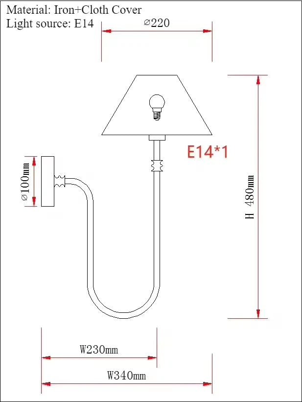 Riva Veil Fabric Chandelier – Minimalist – product detail 15