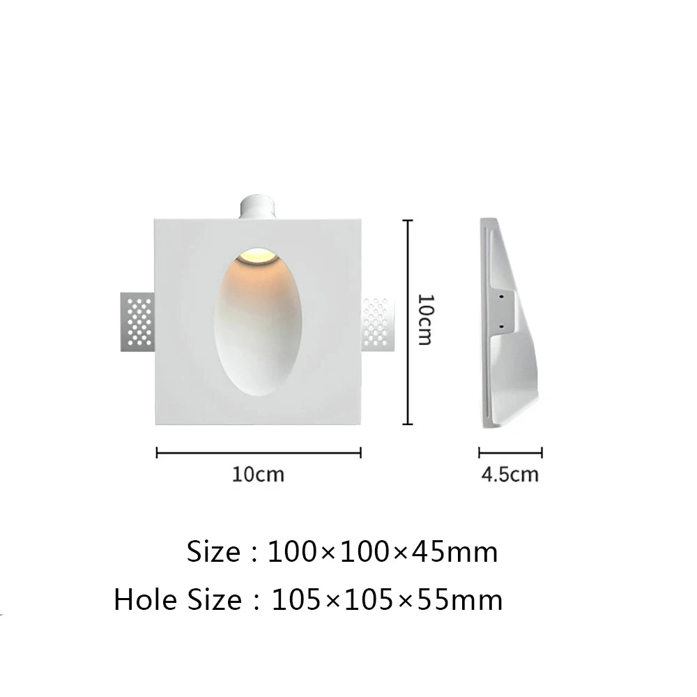 Doria Recessed Modern Wall Sconce for Modern Interior – Minimalist