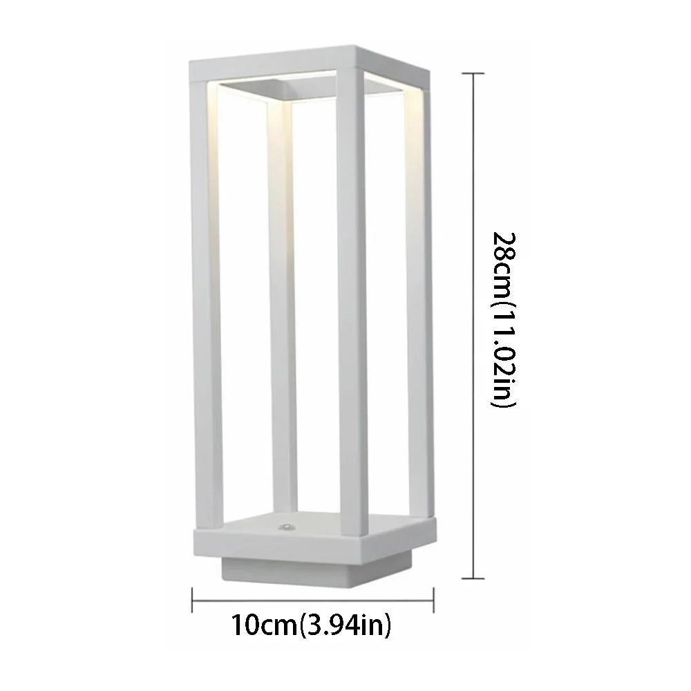 Designer Table Lamp – European Classic Cordless Rechargeable for Bedside, Restaurant Table, Hotel Room | Coralie Petal by Evenlyr