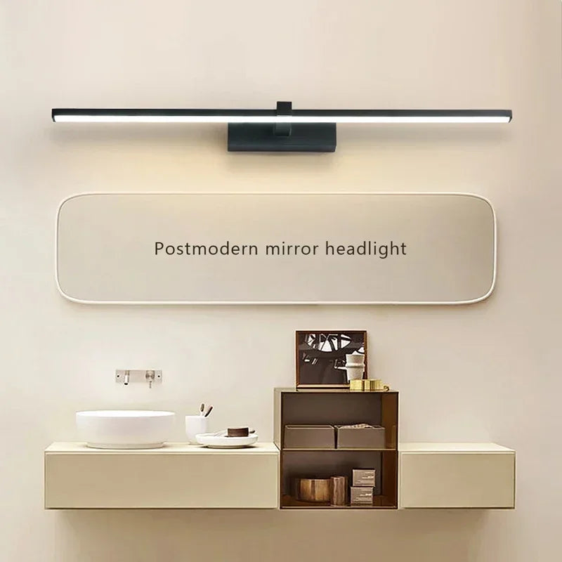Ginevra Aluminum LED Bathroom Mirror Light for Vanity Area