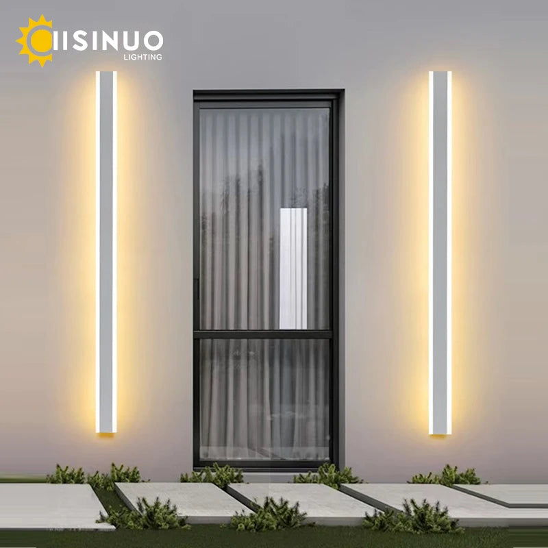 Aurelia Long Outdoor Wall Lantern for Garage