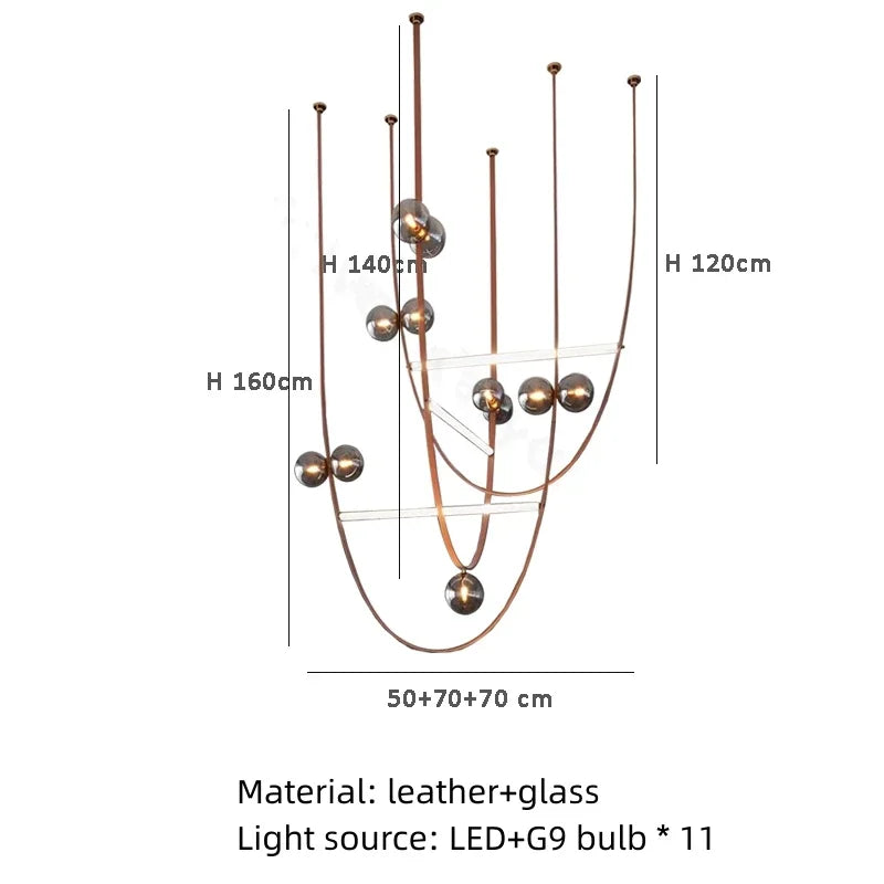 Nola Glow Glass Pendant Light – Modern – product detail 14