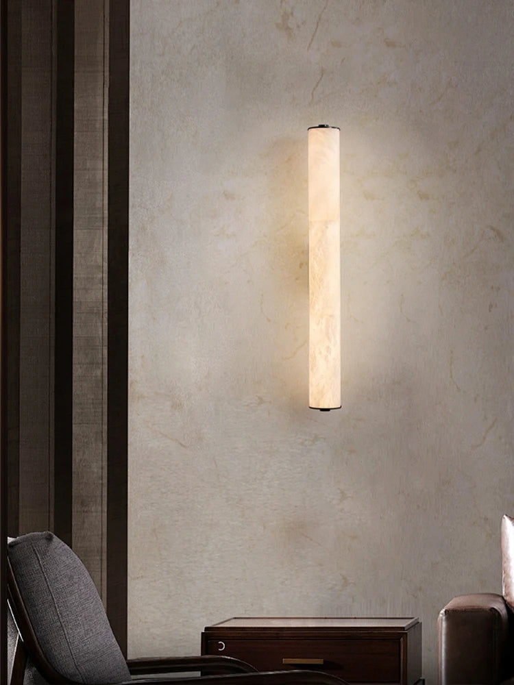 Modern Marble Wall Sconce – detail view 3