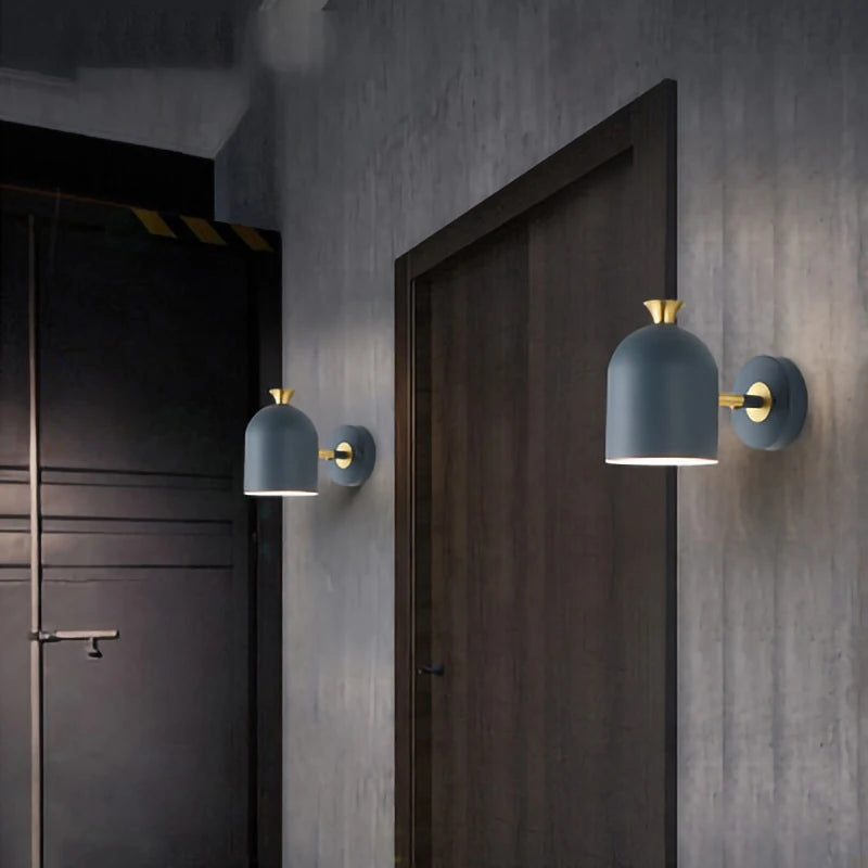Damaris Arc Metal Wall Sconce – product view 5
