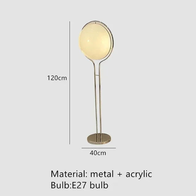 Oria Reed Acrylic Floor Lamp – Art Deco – product detail 12