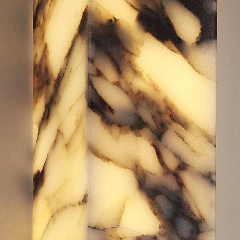 Oriana Veil Dimmable Marble Wall Sconce – product view 5