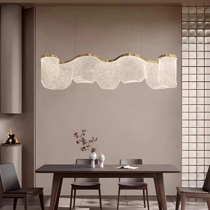 Aera Frame Dimmable Acrylic Chandelier