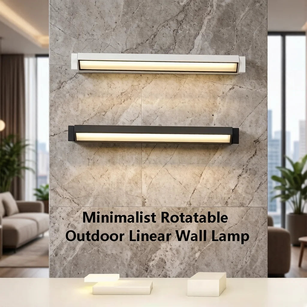 Liora Adjustable Linear Outdoor Wall Light for Exterior Wall – IP65 – detail view 6