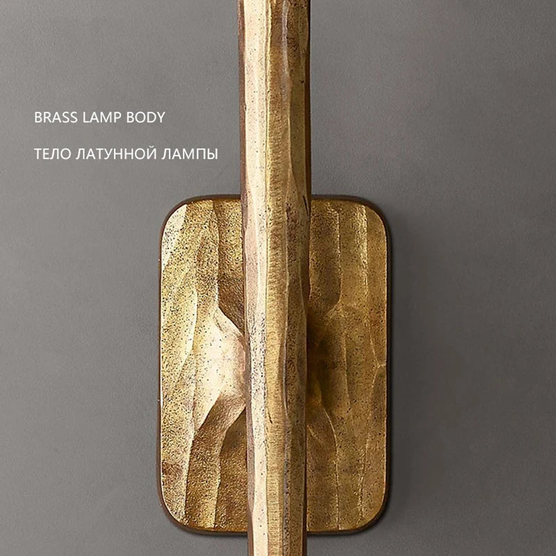 Brass Round Bedside Reading Wall Light – detail view 6