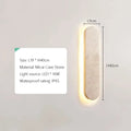 Joren Veil Linear Travertine Wall Sconce – product view 11